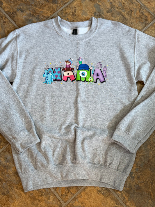 Monsters Mama Crewneck