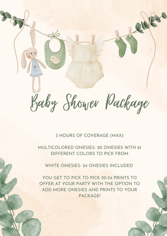 Baby Shower Package