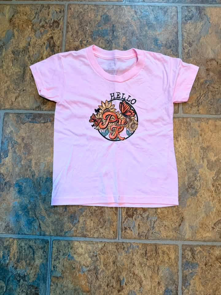 Hello Pre K Tee