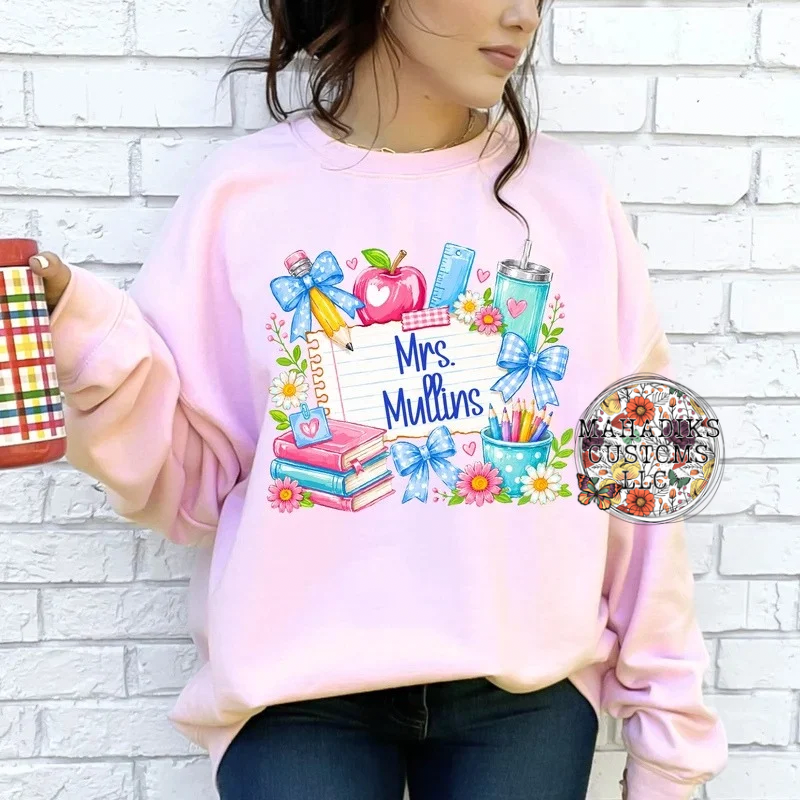 Floral Custom Teacher