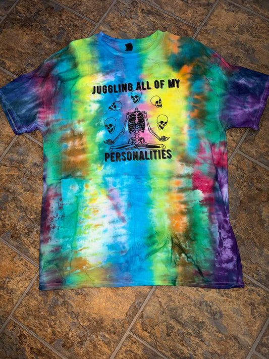 Juggling All My Personalities Tie Dye