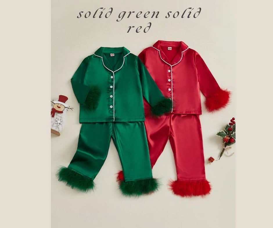 Satin Kids Pj's