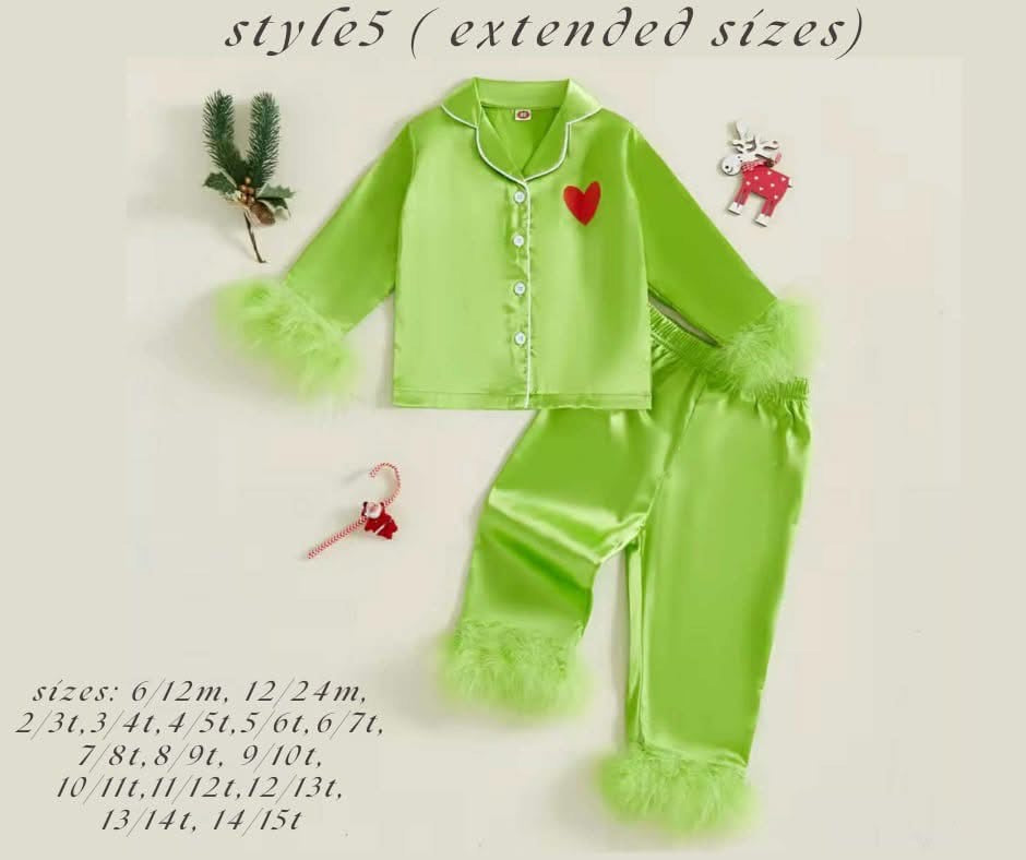 Satin Kids Pj's