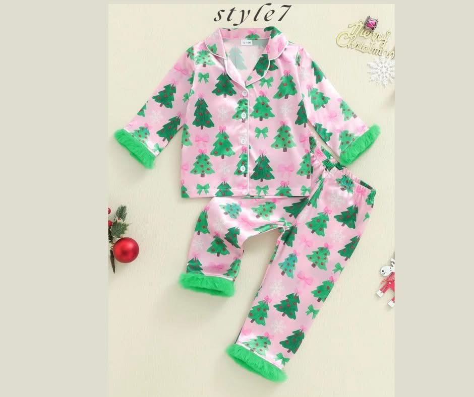 Satin Kids Pj's