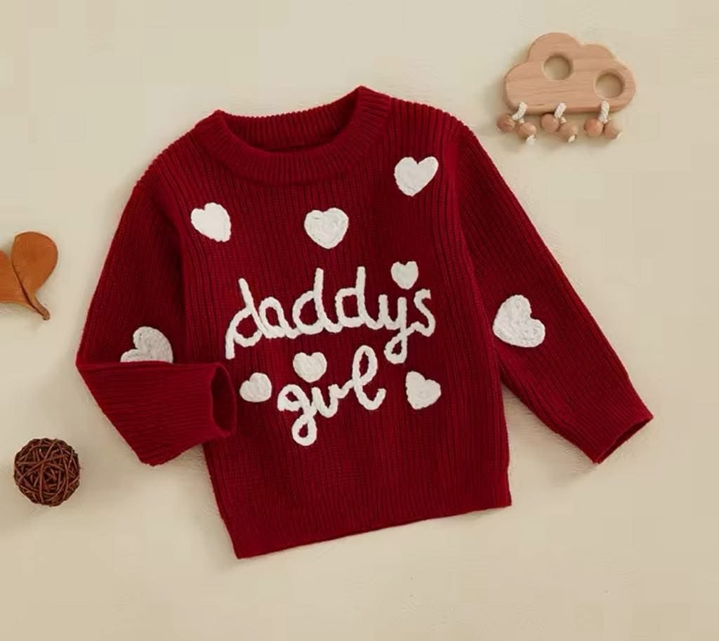 Valentine Knitted & Embroidered Sweaters