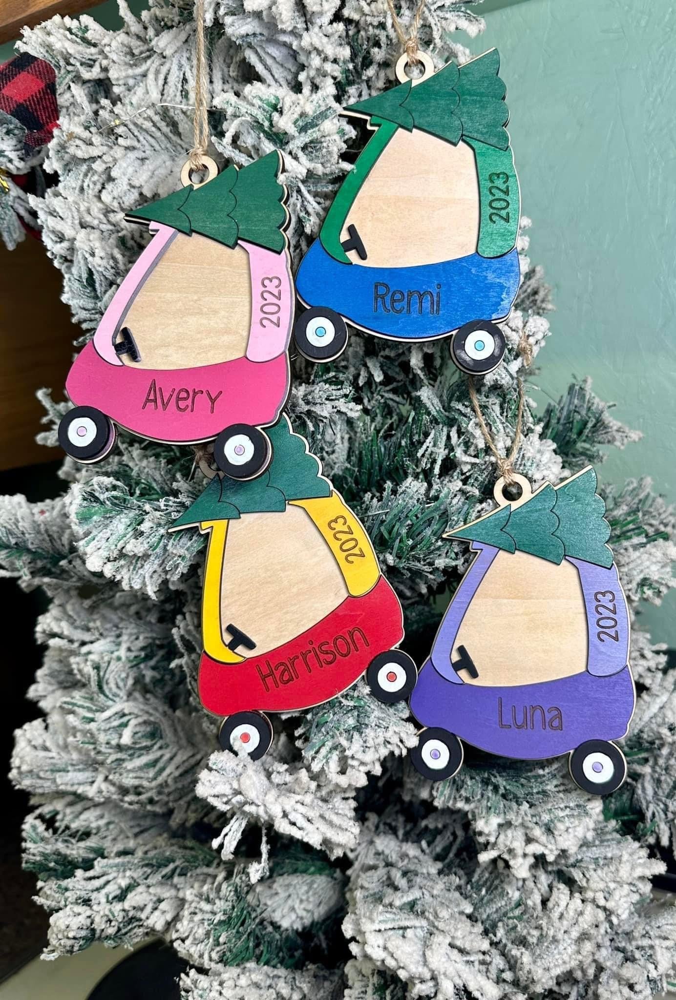 Cozy Coupe Toddler Ornament