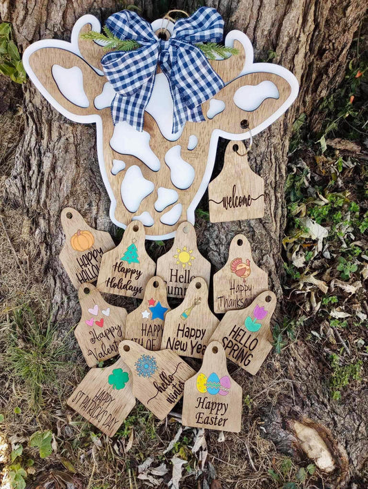 Interchangeable Cow Door Hanger