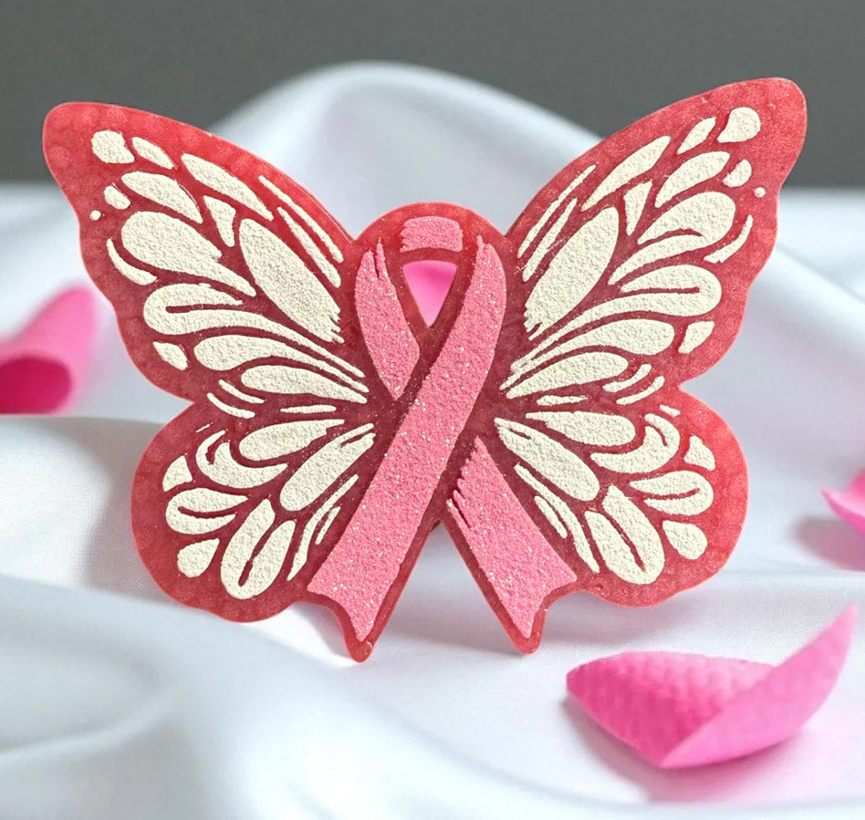 Pink Butterfly Freshie