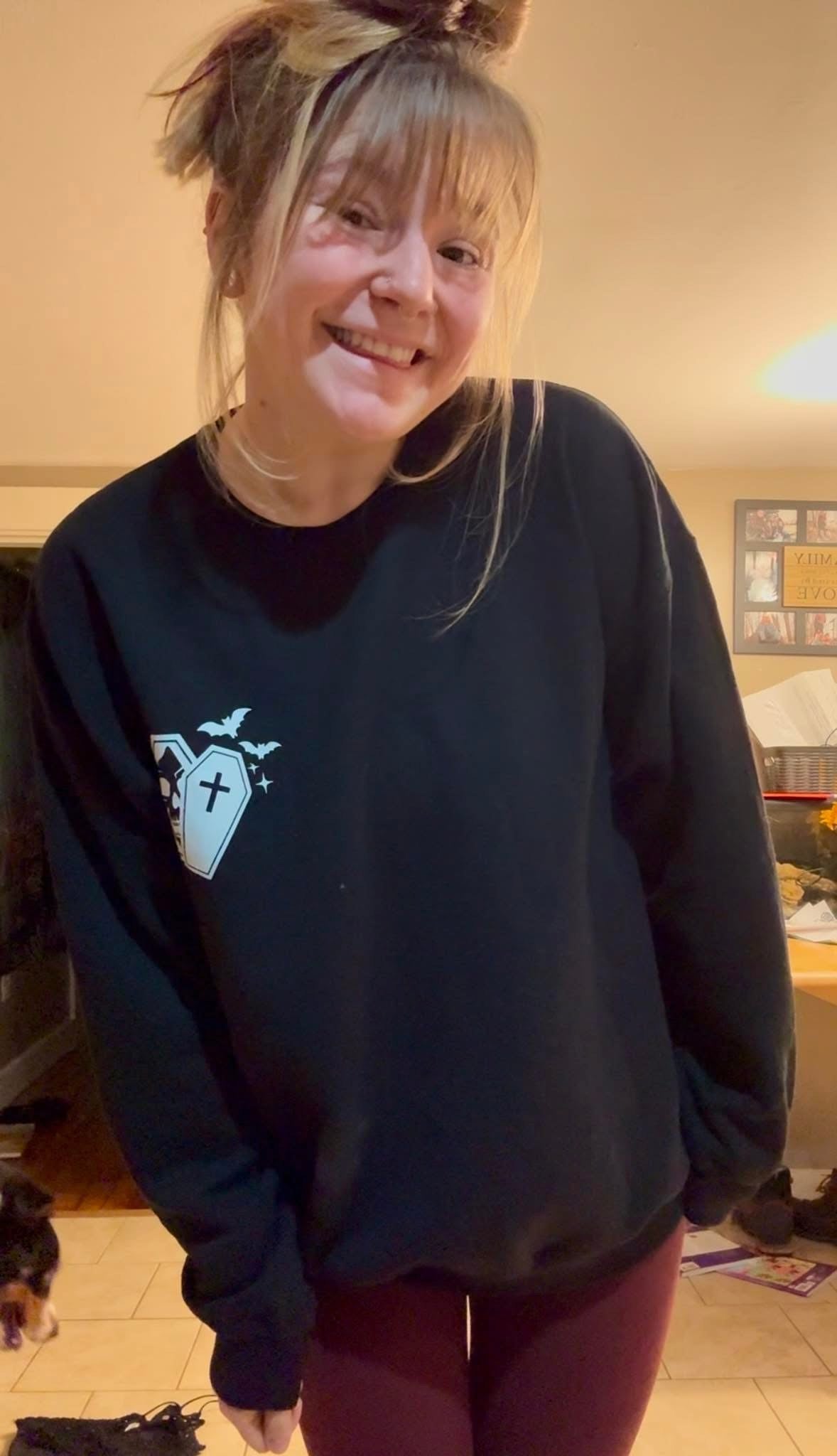 Just A Little Ray Of Pitch Black Crewneck