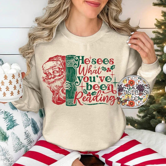 He Sees What You've Been Reading